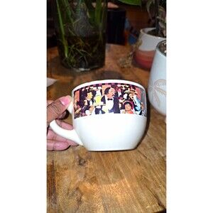 Vintage 2003 California Pantry Guy Buffet Collection Ceramic Coffee Mug White
